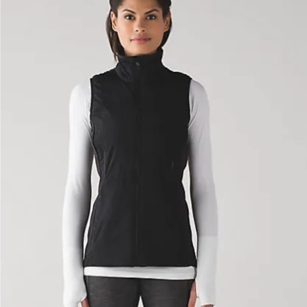 Lululemon Run For Cold Vest Black